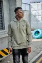 CUSTER JEANS KHAKI HOODIE CR-23