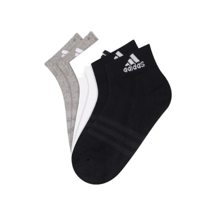 ADIDAS THINK LINEAR ANKLE SOCKS 6 PAIRS IC1292