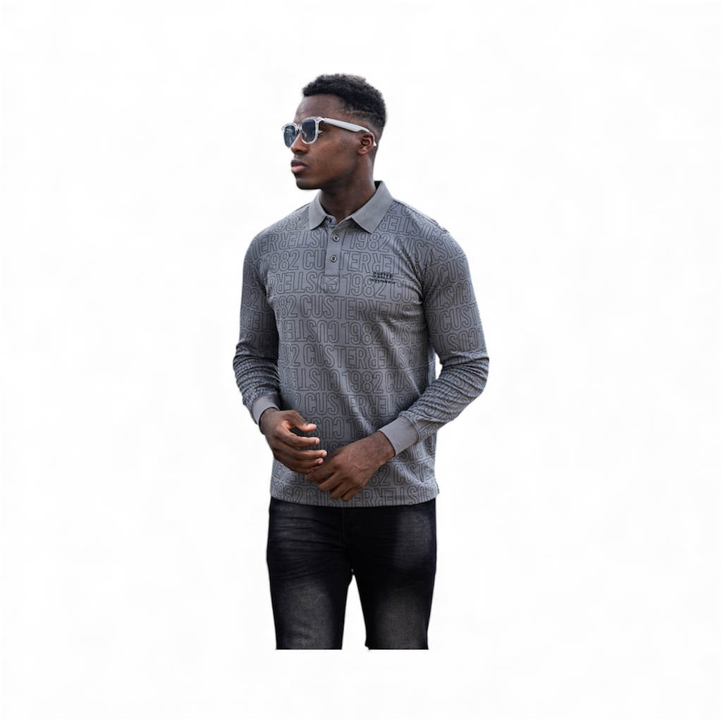 CUSTER JEANS LONG SLEEVE CW-05 GRAY