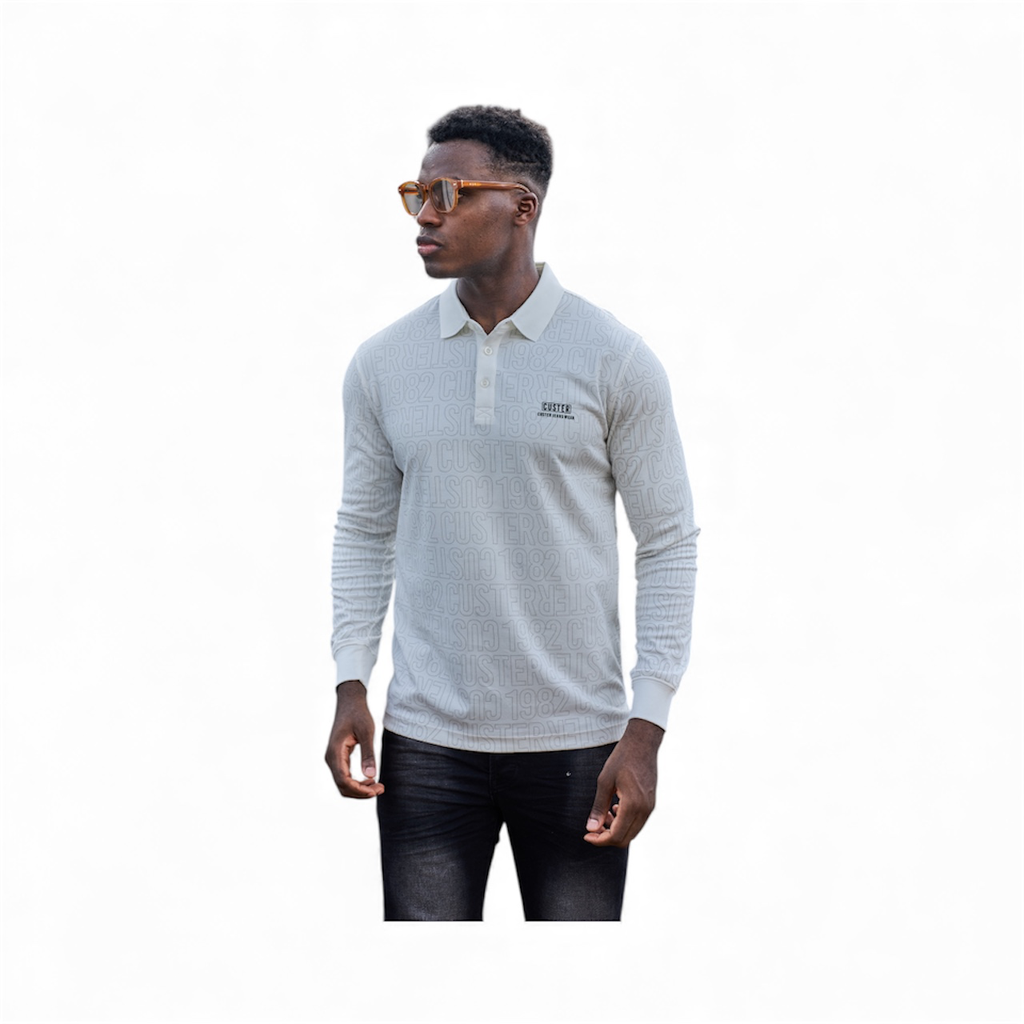 CUSTER JEANS LONG SLEEVE CW-05 WHITE