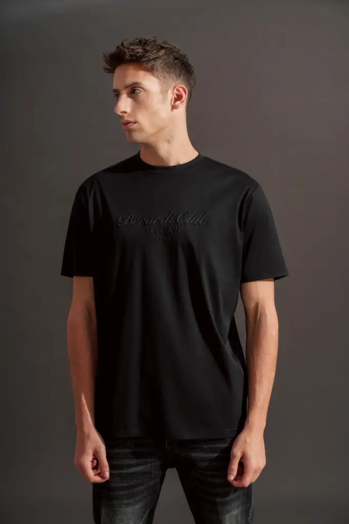 BERARDI BLACK T-SHIRT 25122