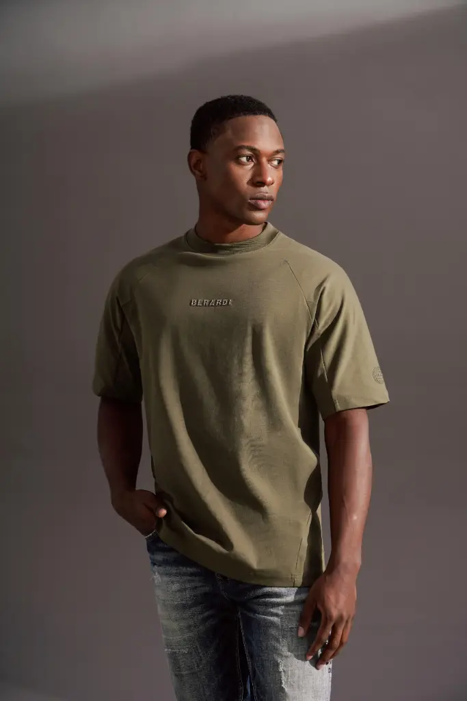 BERARDI OLIVE T-SHIRT 25180