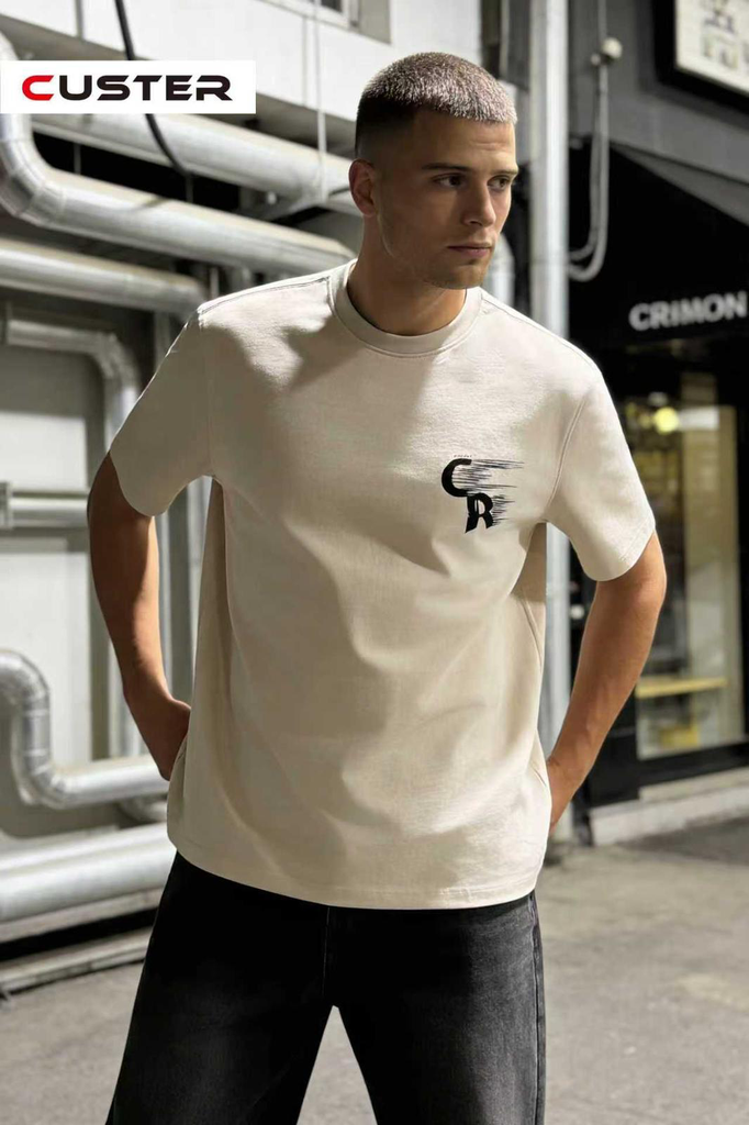 CUSTER BEIGE T-SHIRT CR-17
