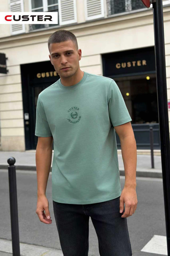 CUSTER MINT T-SHIRT JX-09