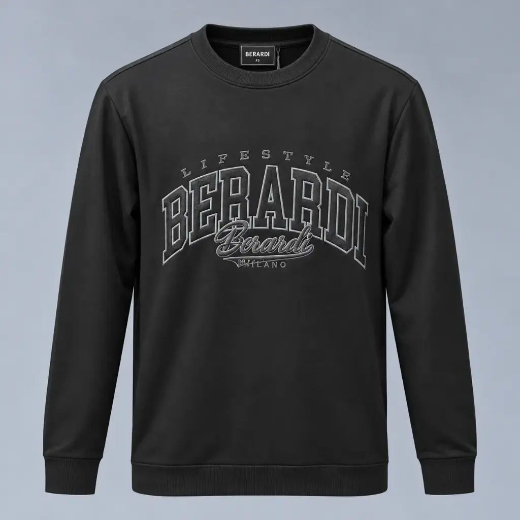 BERARDI T-SHIRT BLACK 25046