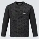 VALERIO T-SHIRT BLACK LONG SLEEVE VAL613