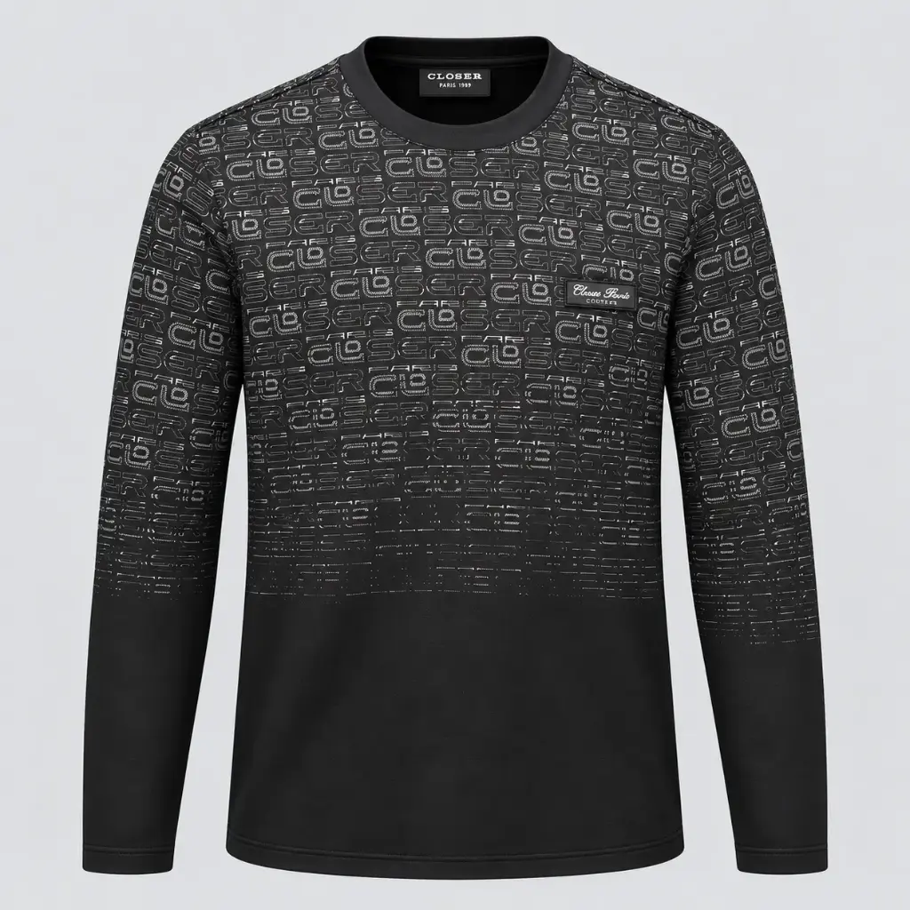 CLOSER T-SHIRT BLACK LONG SLEEVE CLO 604B