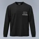 BERARDI BLACK T-SHIRT LONG SLEEVE 25290