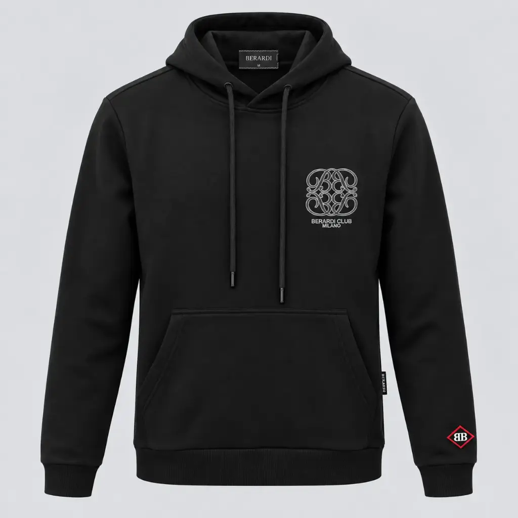 BERARDI BLACK MENS HOODIE 25411