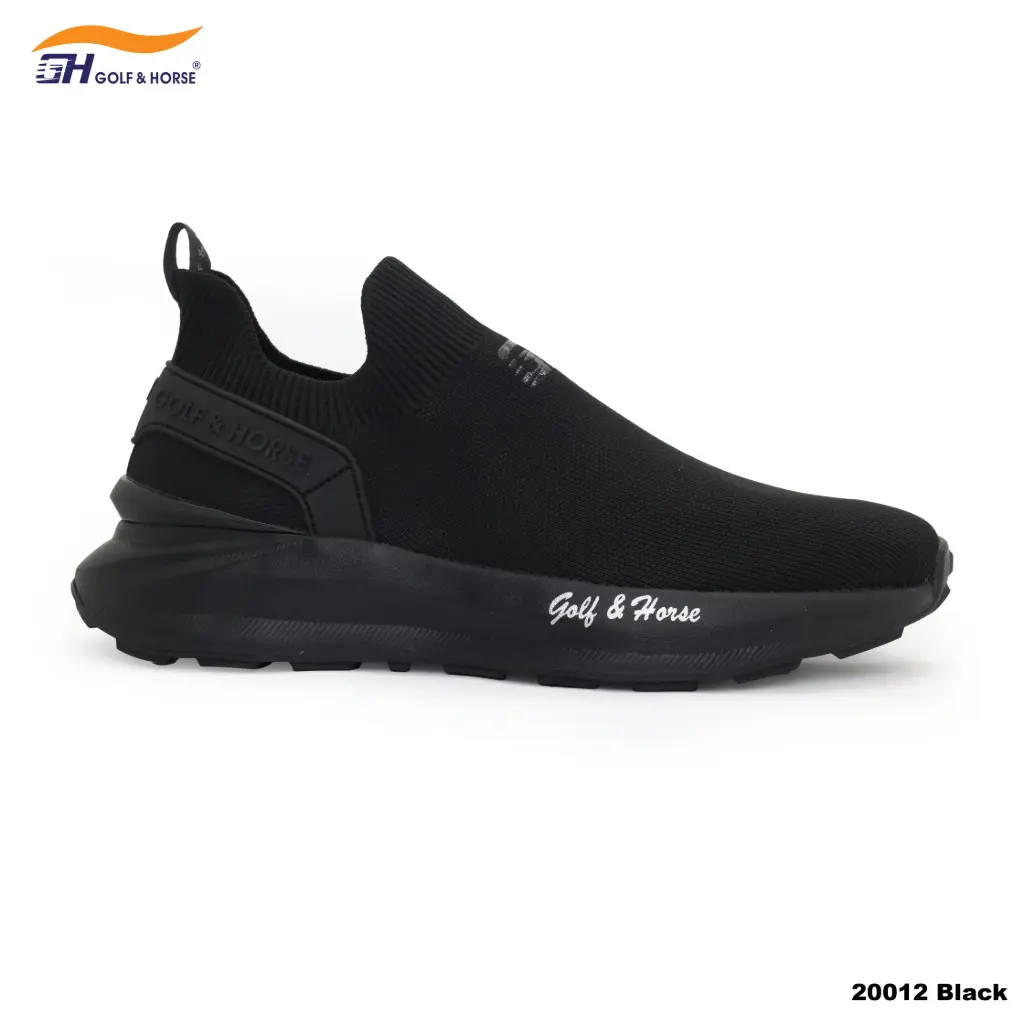 GOLF&HORSE BLACK SHOSE 20012