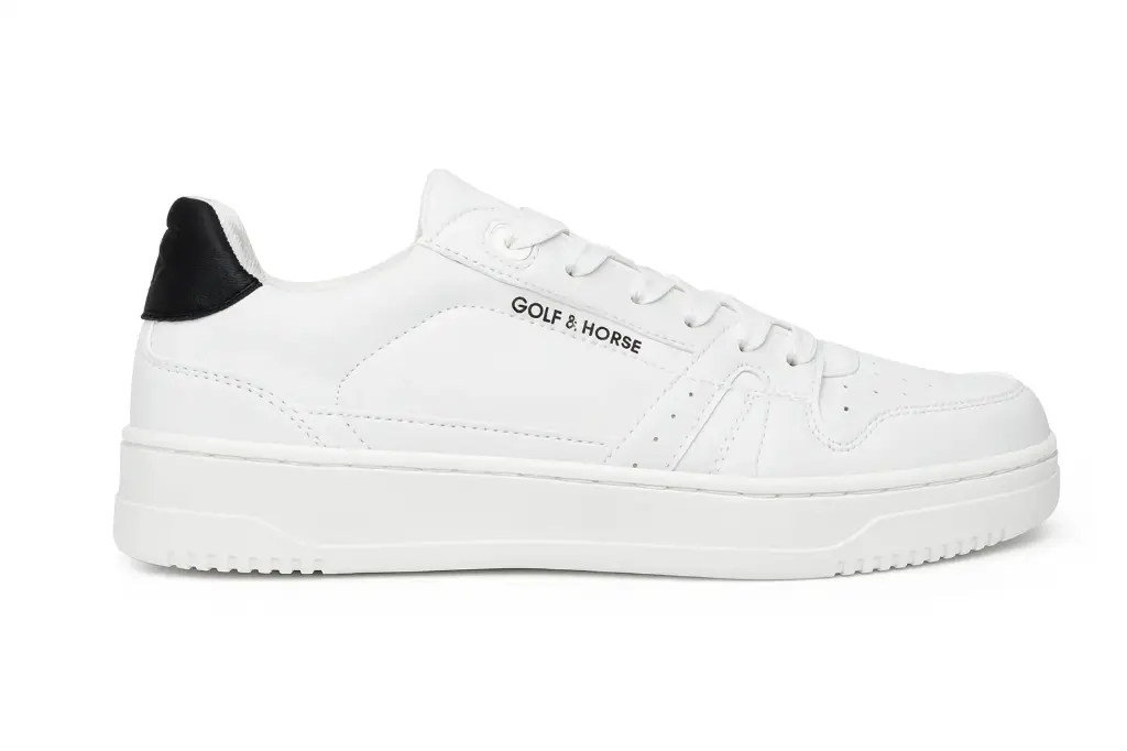 GOLF&HORSE BLACK&WHITE SHOSE 20013