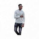 CUSTER JEANS LONG SLEEVE WHITE CW-09 