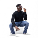 CUSTER JEANS FOOTER BLACK CR-12 