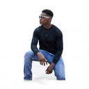 CUSTER JEANS LONG SLEEVE BLACK CW-03 