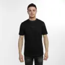 RJR REVERSE STITCHING BLACK T-046