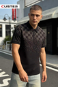 CUSTER BLACK T-SHIRT BK-04-B