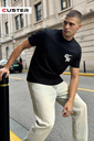 CUSTER BLACK T-SHIRT CR-17-B