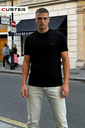 CUSTER BLACK T-SHIRT JX-14