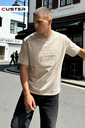 CUSTER BEIGE T-SHIRT OV-4