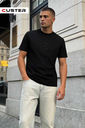 CUSTER BLACK T-SHIRT JX-09